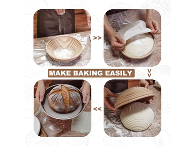 Cesta de Panificação de Nozes Oval Pães Mesa Cestas de Pão Exibição de Lona Cerâmica