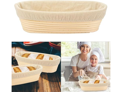 Cestas de Fermentação para Pão de Fermentação Natural Banneton Oval