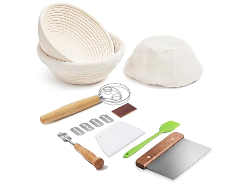 Cestas de Panificação de Pão de Massa Brotform de Rattan Banneton Premium