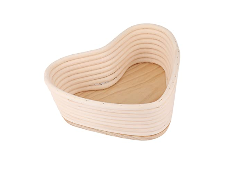 Cesta de Massa de Pão Banneton de Rattan Retangular Bannetons de Madeira Comprimida